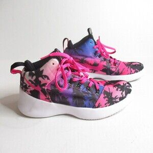 Nike Womens Hyperfr3sh QS 808781-400 Pink Palm Trees Sneaker Shoes Size US 8